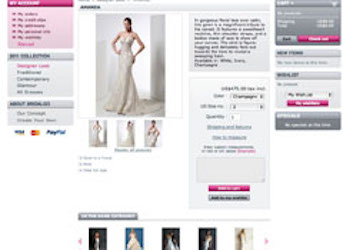 Onlineshop für Hochzeitskleider - Bridalgo